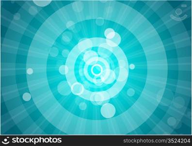 Abstract blue shiny background
