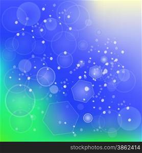Abstract Blue Sky Background for Your Design. Abstract Blue Background