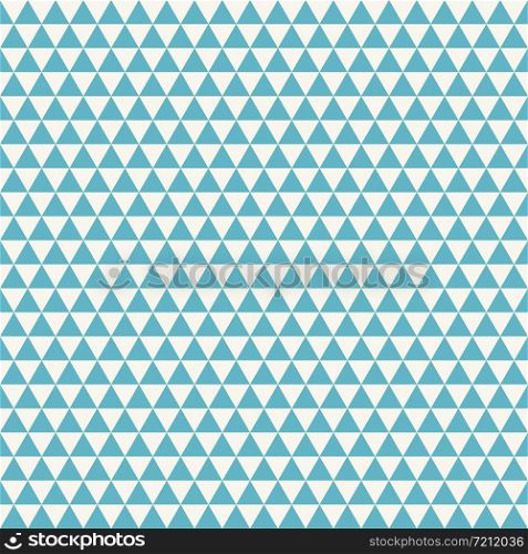 Abstract blue sky triangle pattern seamless design on white background vector. You can use for pattern artwork, ad, poster, print, cover design. illustration vector eps10