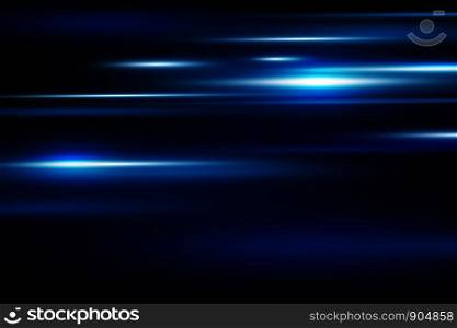 Abstract blue speed motion background vector illustration