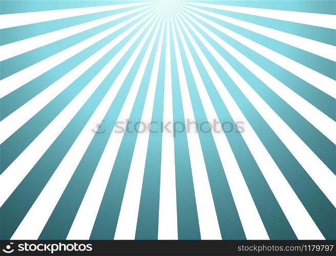 Abstract blue sun rays vector background. Abstract blue sun rays vector