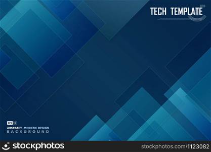 Abstract blue tech design of minimal presentation background. Use for poster, template design, ad, artwork. illustration vector eps10