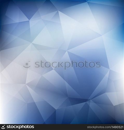 Abstract blue tech design of polygon pattern artwork background. Decorate for ad, poster, artwork, template design, print. illustration vector eps10