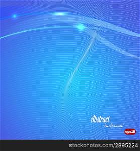 Abstract blue technical background