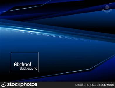 Abstract blue technology background vector illustration