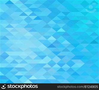 Abstract Blue Triangle Background. Abstract Blue Triangle Background. Vector geometric background