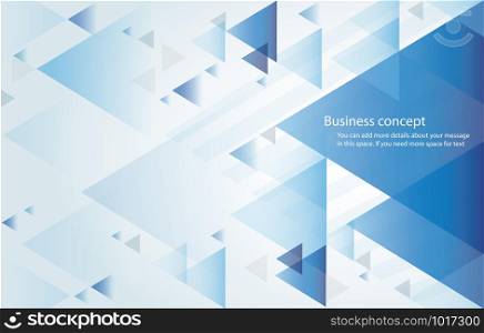 abstract blue triangle background wallpaper vector illustration