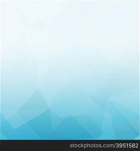 Abstract blue triangles background. Good for financial annual cover design, brochures, booklets etc.