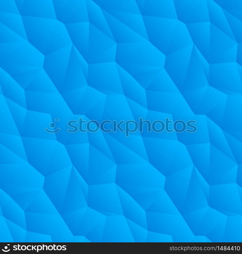 Abstract blue triangulated seamless pattern. Abstract blue triangulated pattern