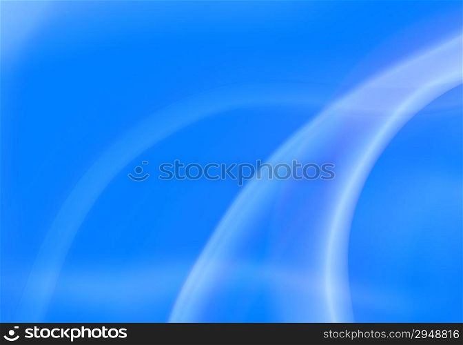 Abstract blue vector background with blurred lines