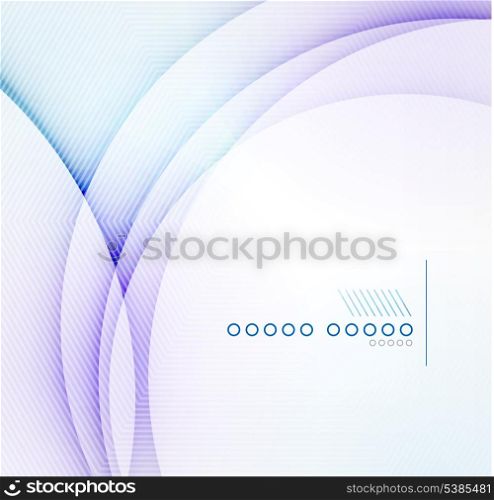 Abstract blue wave blur vector background