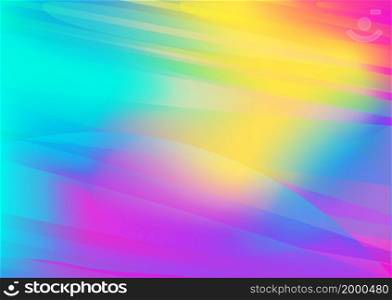Abstract blur fluid shapes wave pattern, blurry wavy trendy background. Retro gradient texture graphic design vector Template Copy space Poster Layout Flyer Banner Cover Blue pink yellow pastel colors