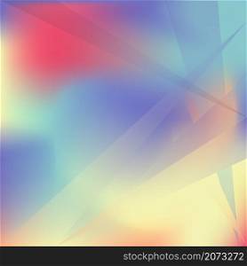 Abstract blur fluid shapes waves pattern, blurry wavy trendy background. Retro gradient texture graphic design vector template Copy space poster flyer banner cover Cyan blue yellow light pastel colors