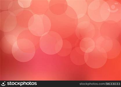 Abstract blur red colorful light bokeh defocused Vector Image
