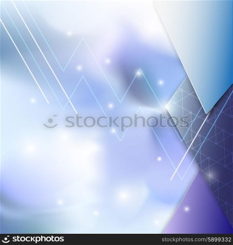 Abstract blurred background, light abstract template vector.