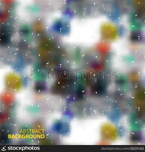 Abstract blurred background of colored dirty spots
