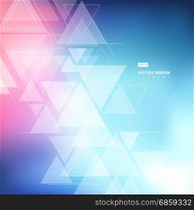 abstract blurred background with triangles pattern element. for cover book, print, ad, brochure, flyer, poster, magazine, cd cover design, t-shirt, Vector Illustration