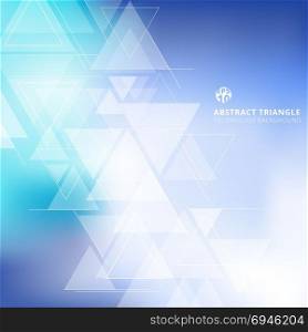 Abstract blurred background with triangles pattern element. for cover book, print, ad, brochure, flyer, poster, magazine, cd cover design, t-shirt, Vector Illustration