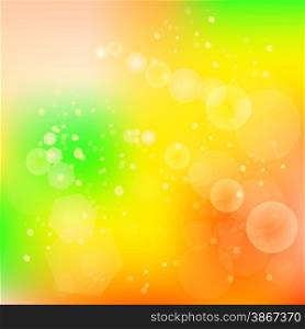 Abstract Blurred Spring Background for Your Design.. Abstract Spring Background