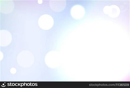 Abstract Bokeh background.Graphic colorful light template.Design effect blur bright beautiful.Scene space your text.Minimal decoration wallpaper.Card pastel color simple vector illustration EPS10