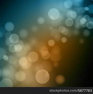 Abstract bokeh background. Vector illustration. Abstract bokeh background. Vector illustration EPS 10