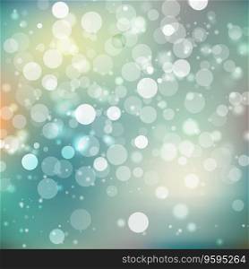 Abstract bokeh background vector image