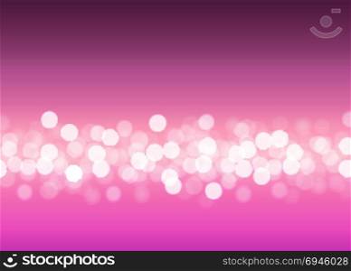 Abstract bokeh lights on pink background. Abstract bokeh lights on the pink background, vector illustration