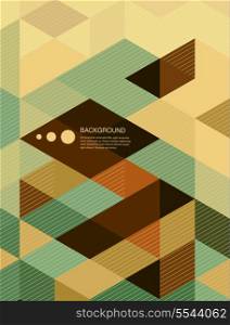 Abstract Book cover Background design/retro mosaic brochure