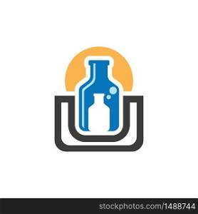 Abstract Bottle Simple Symbol