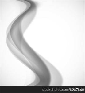 Abstract bright background in gray color smoke concept