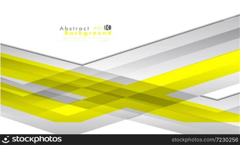 Abstract bright background. Vector template. Color yellow and grey