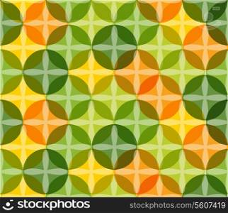 Abstract Bright Seamless Pattern Background Vector Illustration