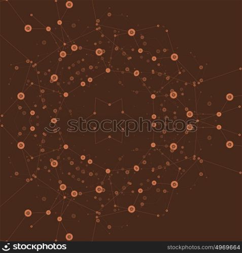 Abstract bright simple technology vector background. Connection structure. Abstract bright simple technology vector background. Connection structure.