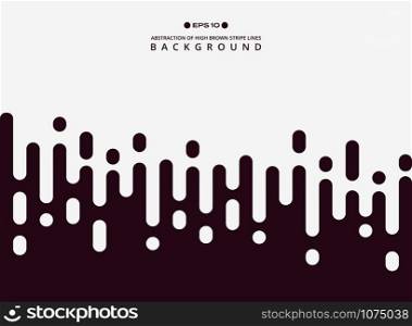Abstract brown round line halftone background, vector eps10