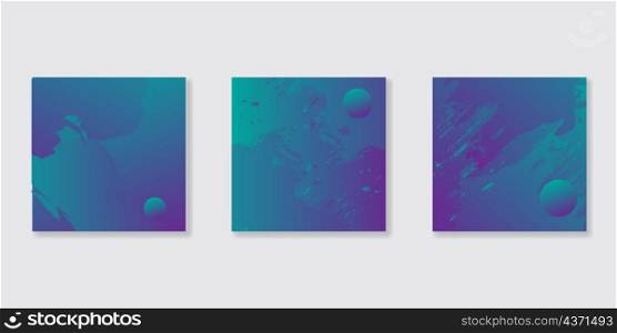 abstract brush background design for social media story feed post