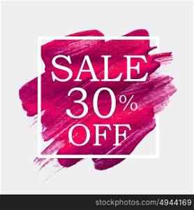 Abstract Brush Stroke Designs Final Sale Banner in Black, Pink and White Texture with Frame. Vector Illustration EPS10. Abstract Brush Stroke Designs Final Sale Banner in Black, Pink a