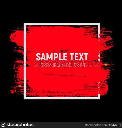Abstract Brush Stroke Designs Texture with Frame. Can be used for Invitation, Greeting Card, Poster Design Templates. Vector Illustration . Abstract Brush Stroke Designs Texture with Frame. Can be used fo