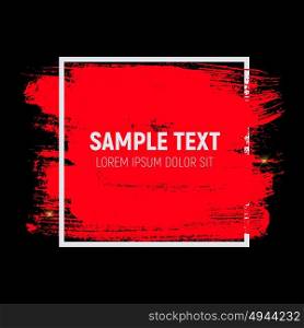 Abstract Brush Stroke Designs Texture with Frame. Can be used for Invitation, Greeting Card, Poster Design Templates. Vector Illustration . Abstract Brush Stroke Designs Texture with Frame. Can be used fo