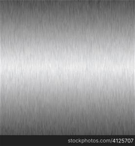 Abstract brushed silver metal background ideal wallpaper or desktop