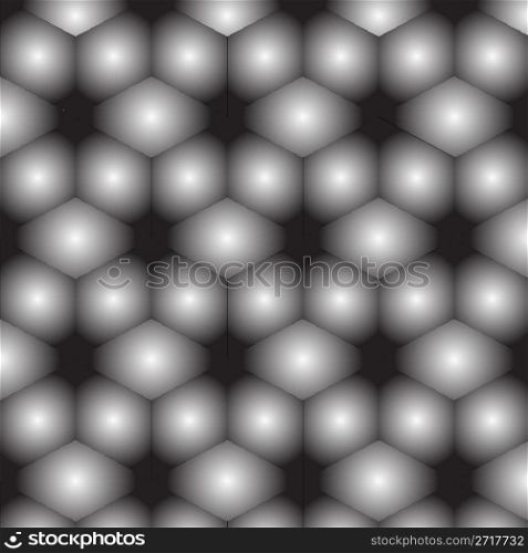 abstract bubbles background, vector art illustration