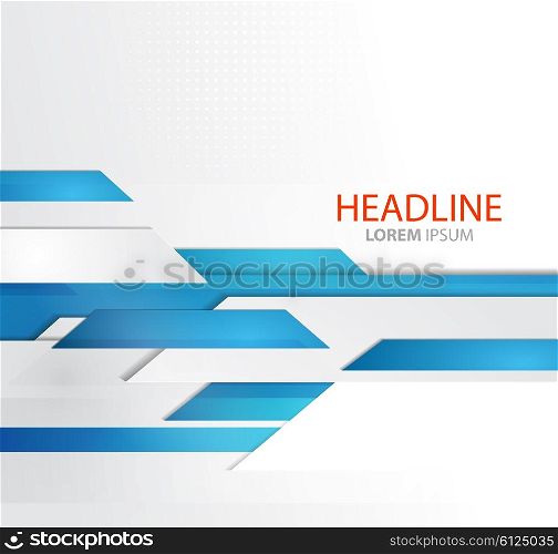 Abstract business background. Template brochure design. Vector abstract business background with lines. Template brochure design. Technology lines. Modern lines design