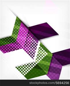Abstract business geometric pattern