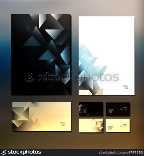 Abstract business set. Corporate identity templates Abstract business set. Corporate identity templates. Abstract business set. Corporate identity