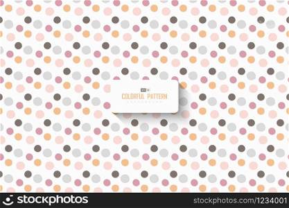 Abstract calm tone of dot pattern design grunge decorative background. Use for ad, poster, artwork, template design, print. illustration vector eps10