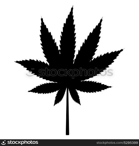 Abstract Cannabis on White Background Vector Illustration EPS10. Abstract Cannabis Background Vector Illustration
