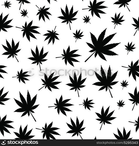 Abstract Cannabis Seamless Pattern Background Vector Illustration EPS10. Abstract Cannabis Seamless Pattern Background Vector Illustratio