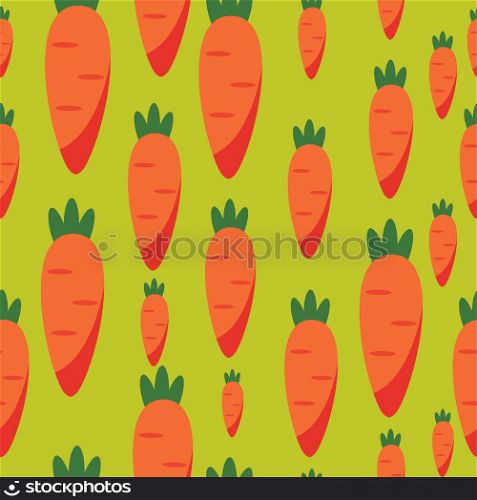 Abstract Carrot Seamless Pattern Background. Vector Illustration EPS10. Abstract Carrot Seamless Pattern Background. Vector Illustration