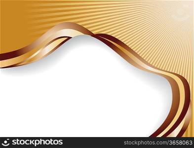 ""abstract chocolate wave background; clip-art""