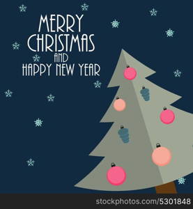 Abstract Christmas and New Year Background. Vector Illustration EPS10. Abstract Christmas and New Year Background. Vector Illustration