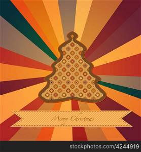 Abstract christmas background. Illustration clip art